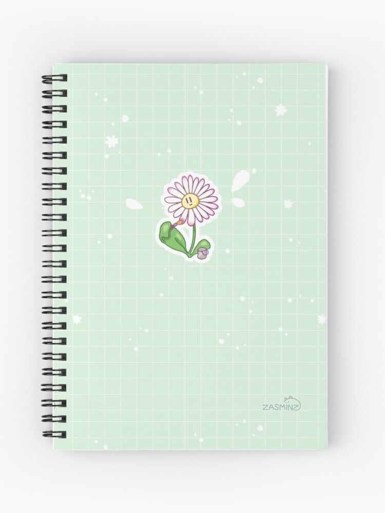 Flower Days Illustration on Notebook by Zasminz
